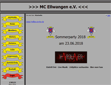 Tablet Screenshot of motorradclub-ellwangen.de